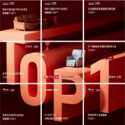 天猫平台的家具和全屋定制预售额TOP10榜单同样显